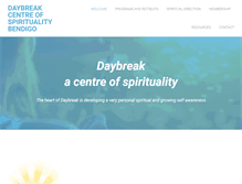 Tablet Screenshot of daybreak.net.au
